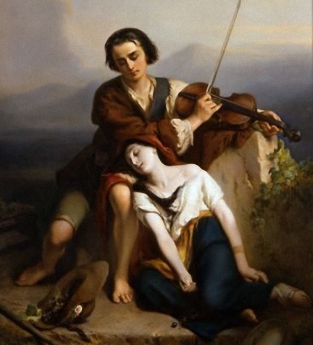 Unknown Artist - Serenade, c.1870